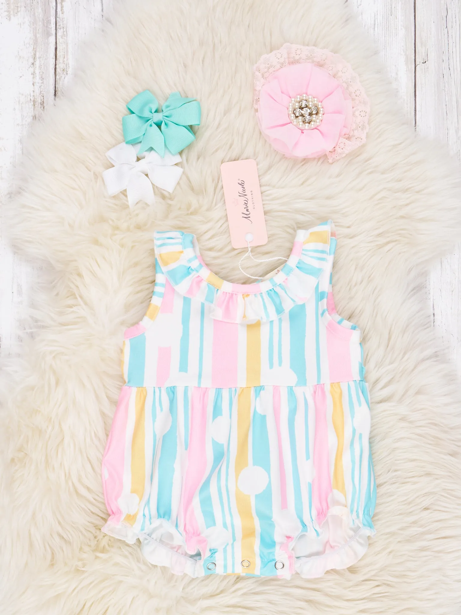 Summer Ruffle Romper