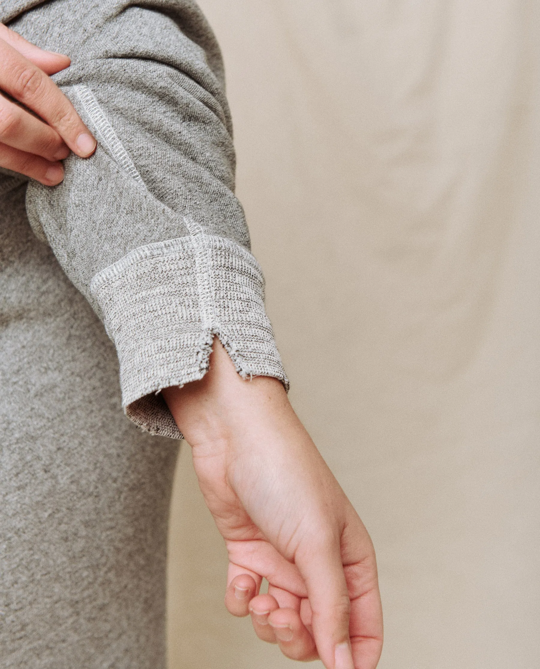 The College Sweatshirt. Solid -- Varsity Grey