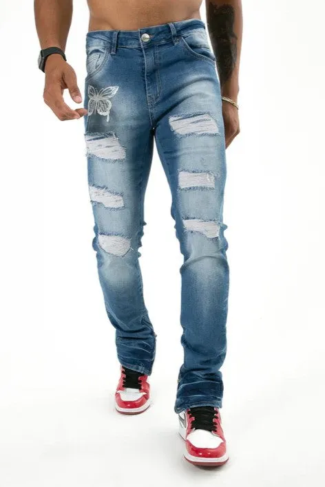 THE SELVIN FLARED JEANS