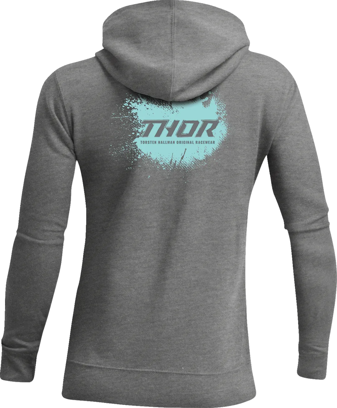 THOR Women's Aerosol Fleece Zip-Up Sweatshirt - Heather Gunmetal - Medium 3051-1216