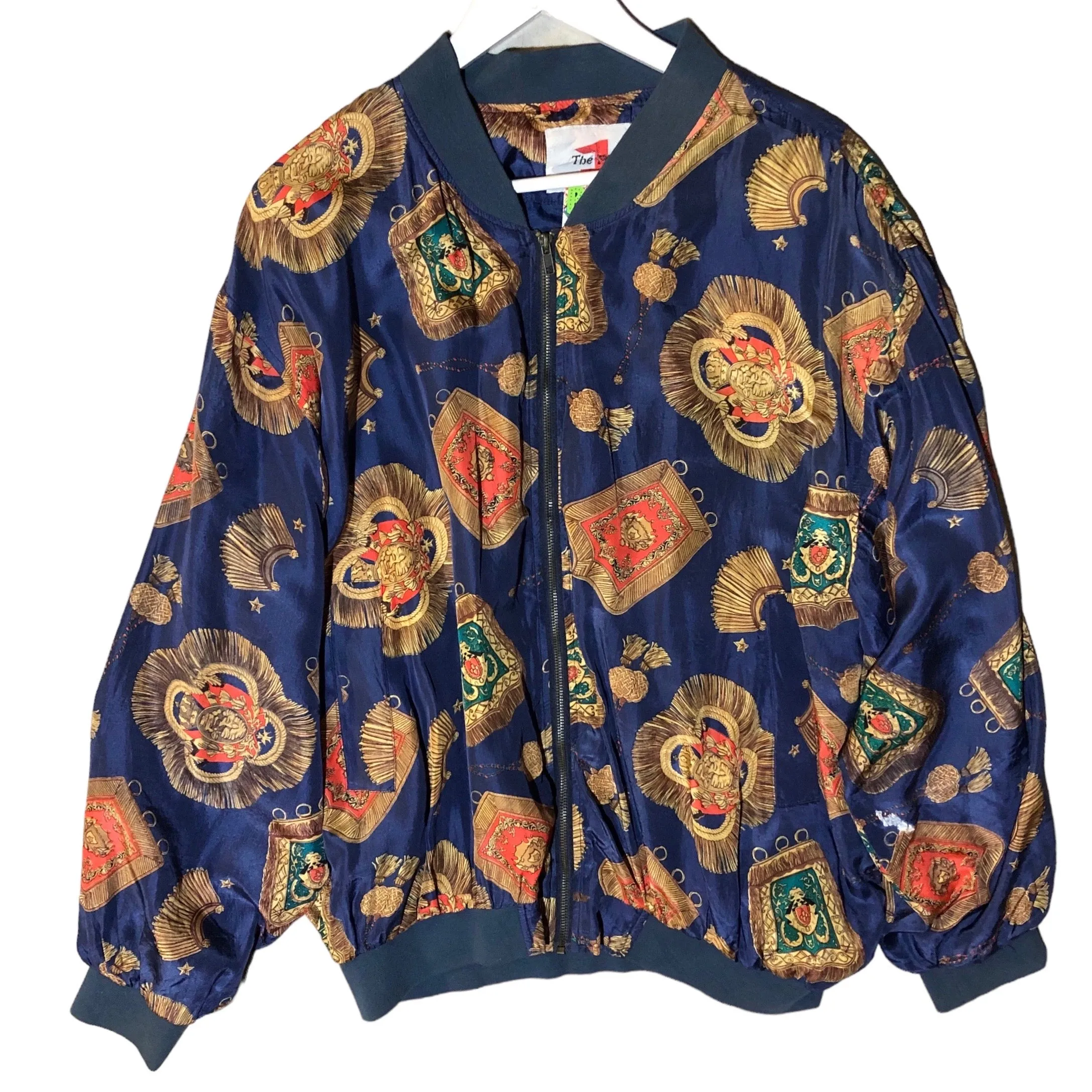 Vintage Brocade Print LightJacket