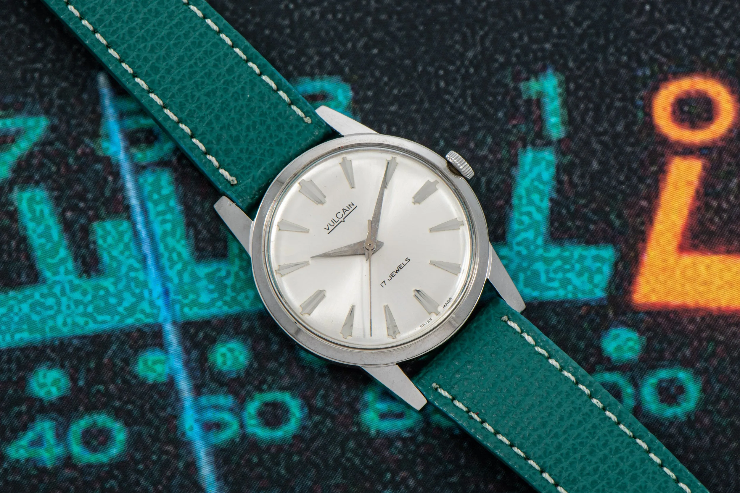 Vulcain Steel Dress Watch