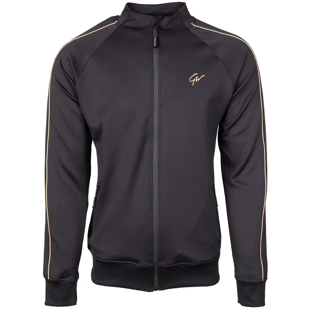 Wenden Track Jacket - Black/Gold