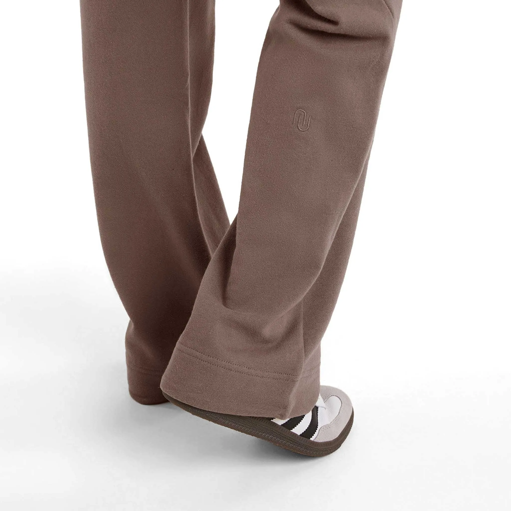 Wide Leg Sweatpant | Mocha