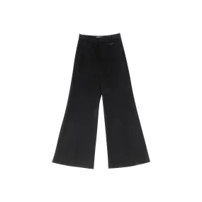 WIDE LEG TROUSER - BLACK