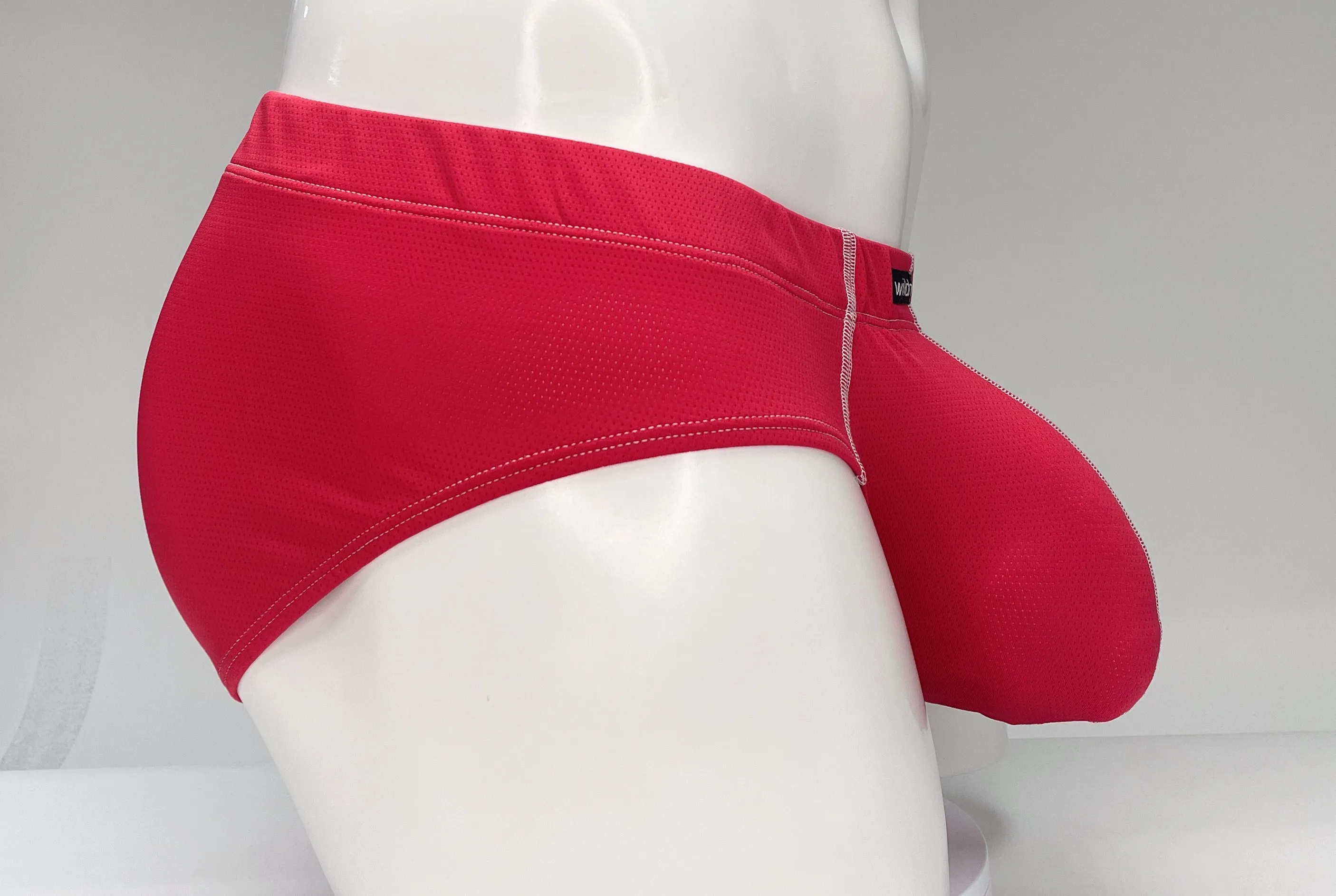 WildmanT Mesh Brief Red