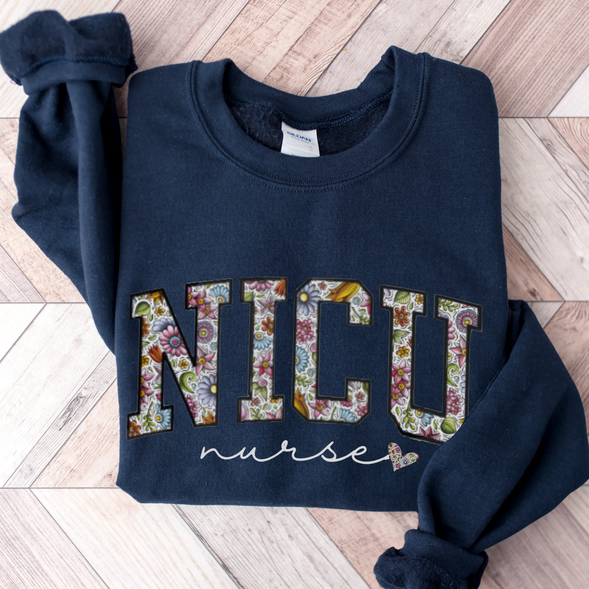 Women's Sweatshirt, NICU Sweatshirt, Nurse Crewneck, Nurses Crewneck Shirt, Gift For Nurse, Nurse Grad Sweatshirt, Varsity Letters Shirt