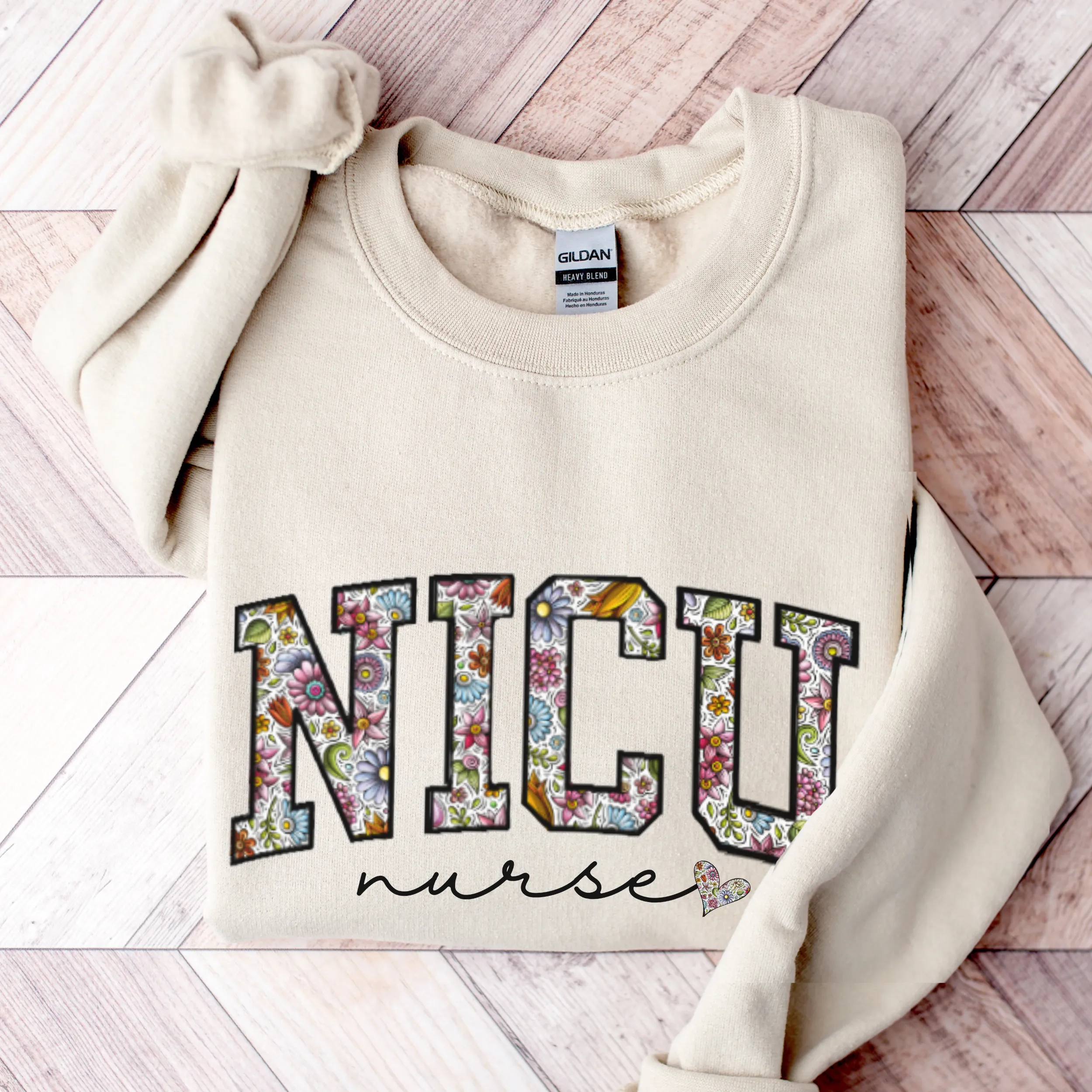 Women's Sweatshirt, NICU Sweatshirt, Nurse Crewneck, Nurses Crewneck Shirt, Gift For Nurse, Nurse Grad Sweatshirt, Varsity Letters Shirt