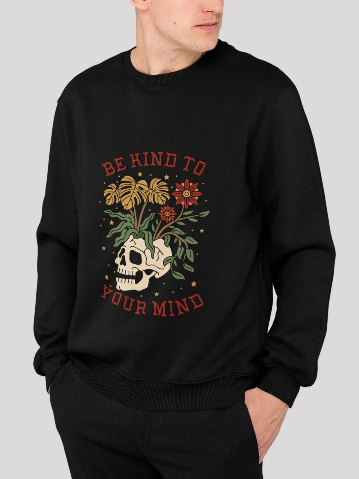 Your Mind Black Men's Sweatshirt